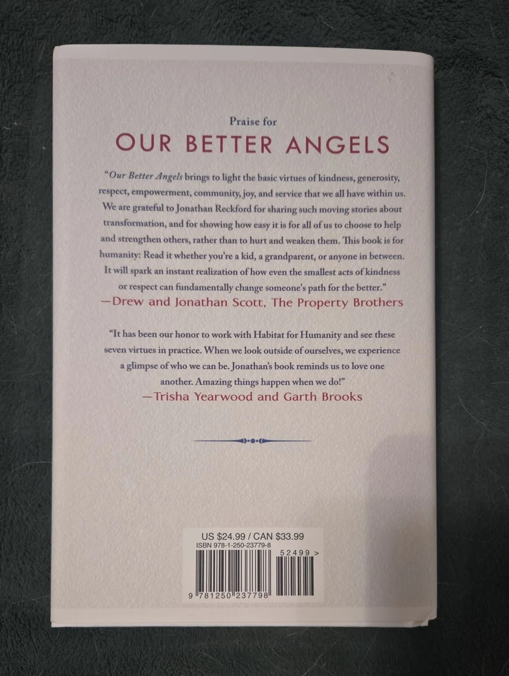 Our Better Angels by Jonathan Reckford